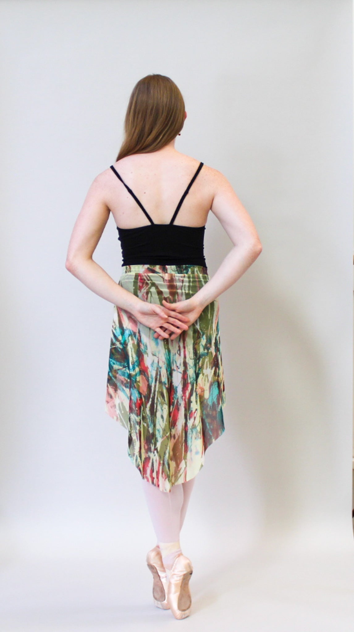 Ladies Raymonda Mesh Ballet Skirt – Abstract