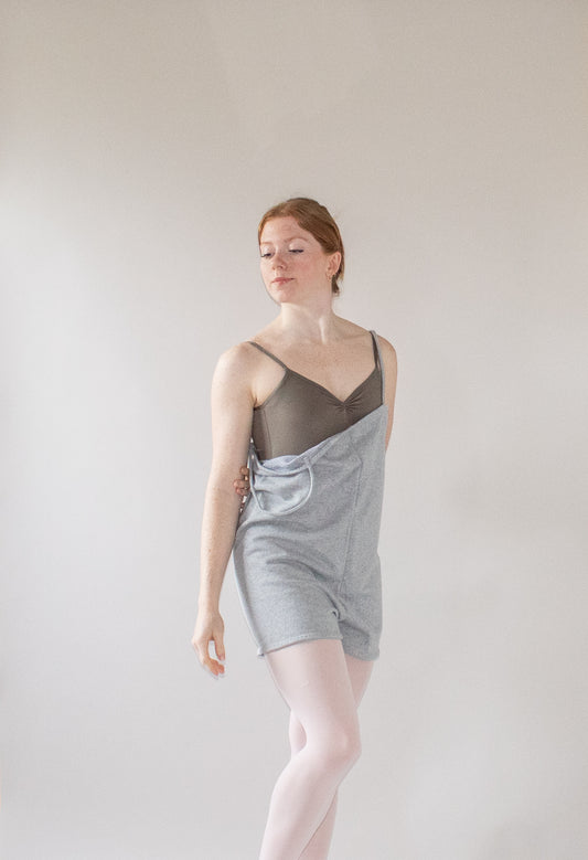 The Romper - Grey