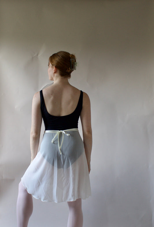Ladies Manon Chiffon Ballet Skirt – Ivory