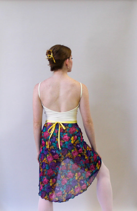 Ladies Raymonda Chiffon Ballet Skirt – Spring Bouquet