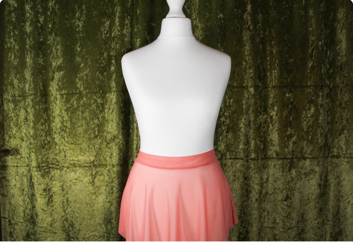 Ladies Medora Mesh Ballet Skirt – Rose Peach