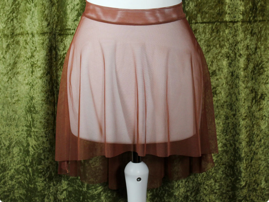 The Mercedes Skirt - Nude 6