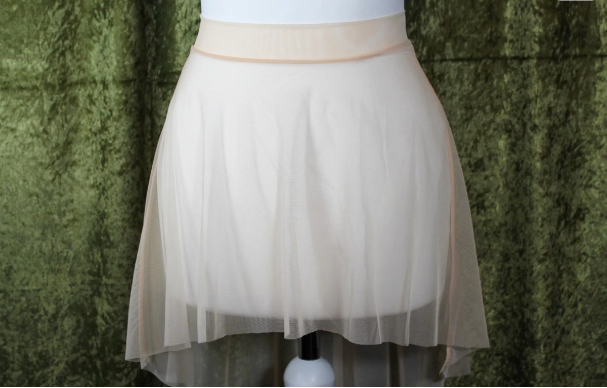 The Mercedes Skirt - Nude 2