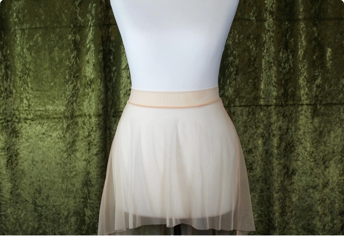 The Mercedes Skirt - Nude 2