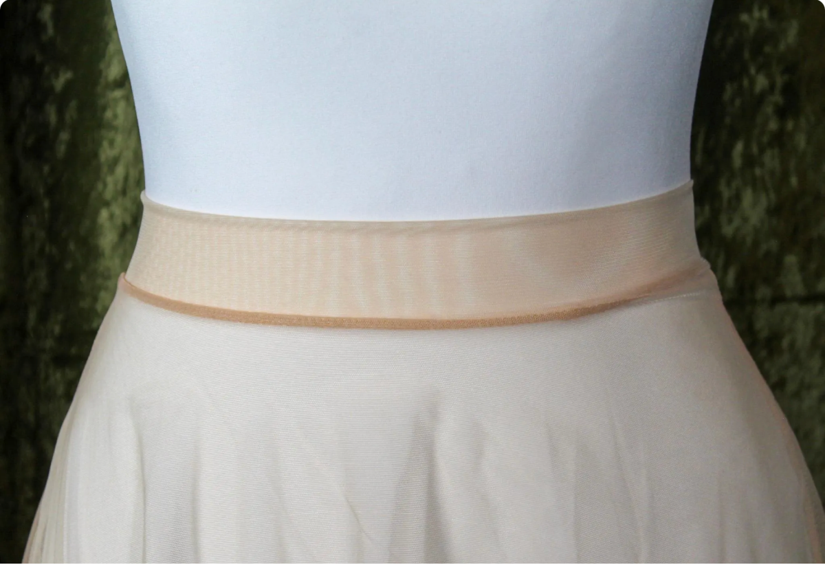The Mercedes Skirt - Nude 2