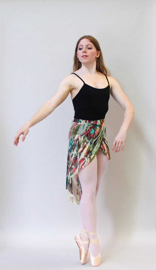 Ladies Raymonda Mesh Ballet Skirt – Abstract