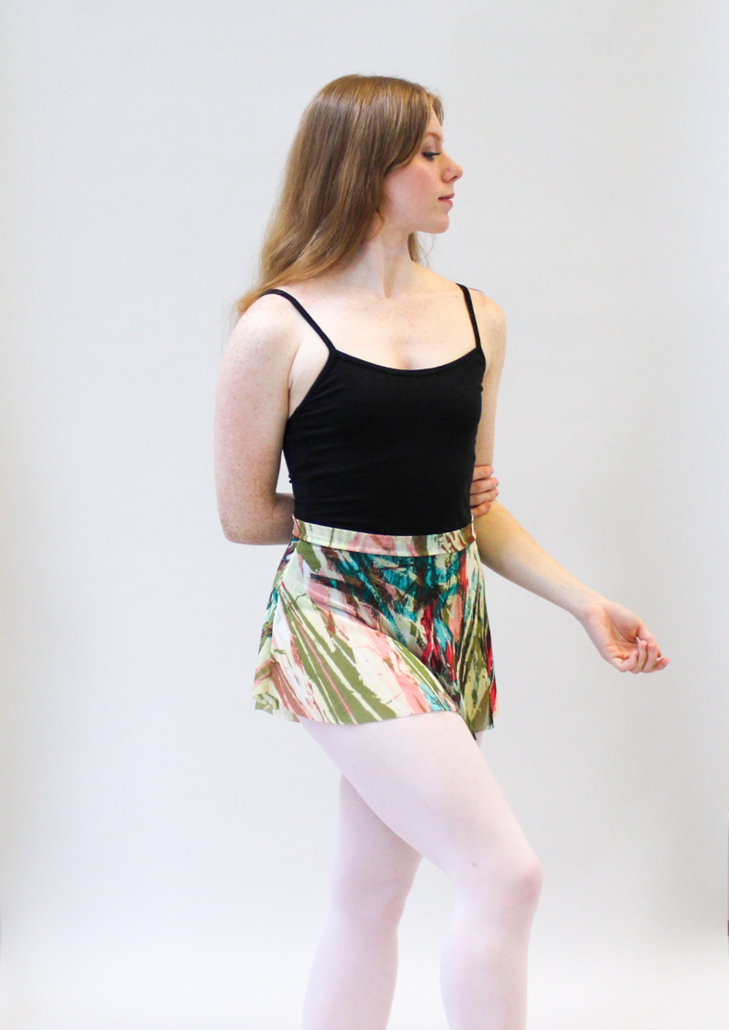 Ladies Medora Mesh Ballet Skirt – Abstract