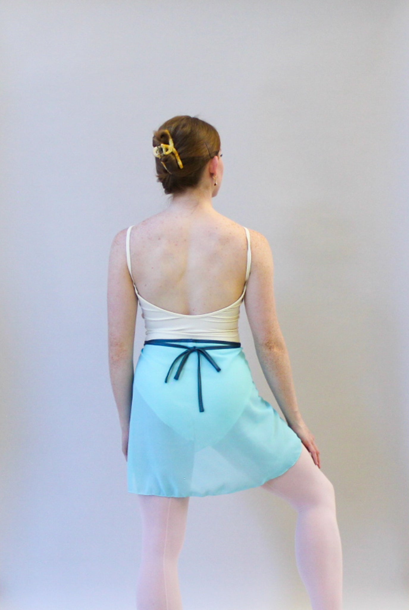 Ladies Lise Chiffon Ballet Skirt – Aqua