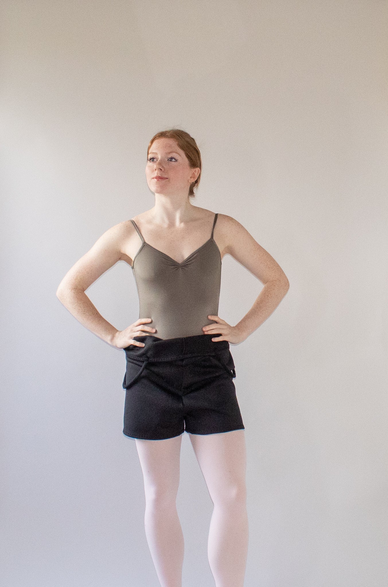 The Romper - Black Fleece