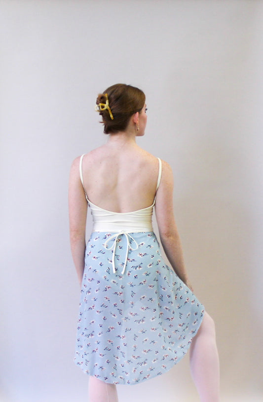 Ladies Raymonda Chiffon Ballet Skirt – Blue Blossom