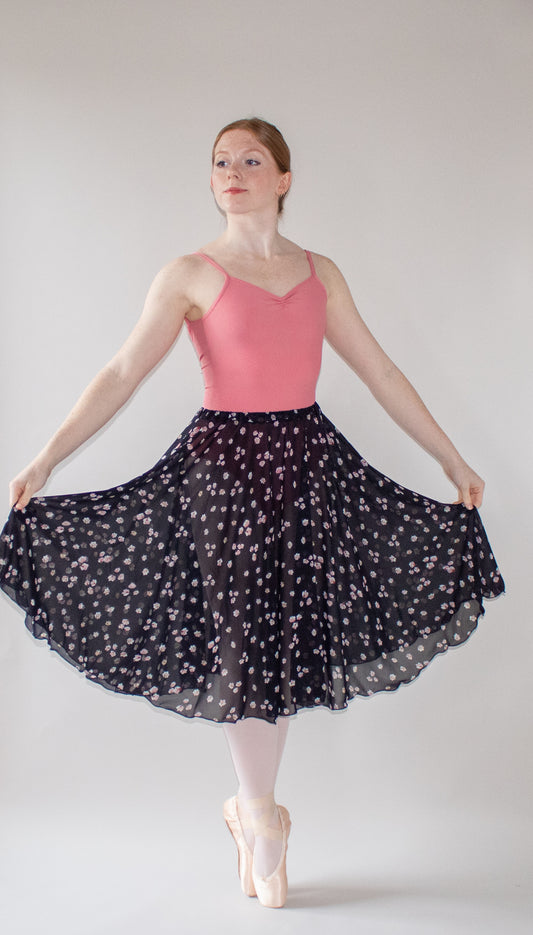 Ladies Aurora Chiffon Ballet Skirt – Cherry Blossom
