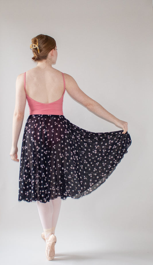 Ladies Aurora Chiffon Ballet Skirt – Cherry Blossom