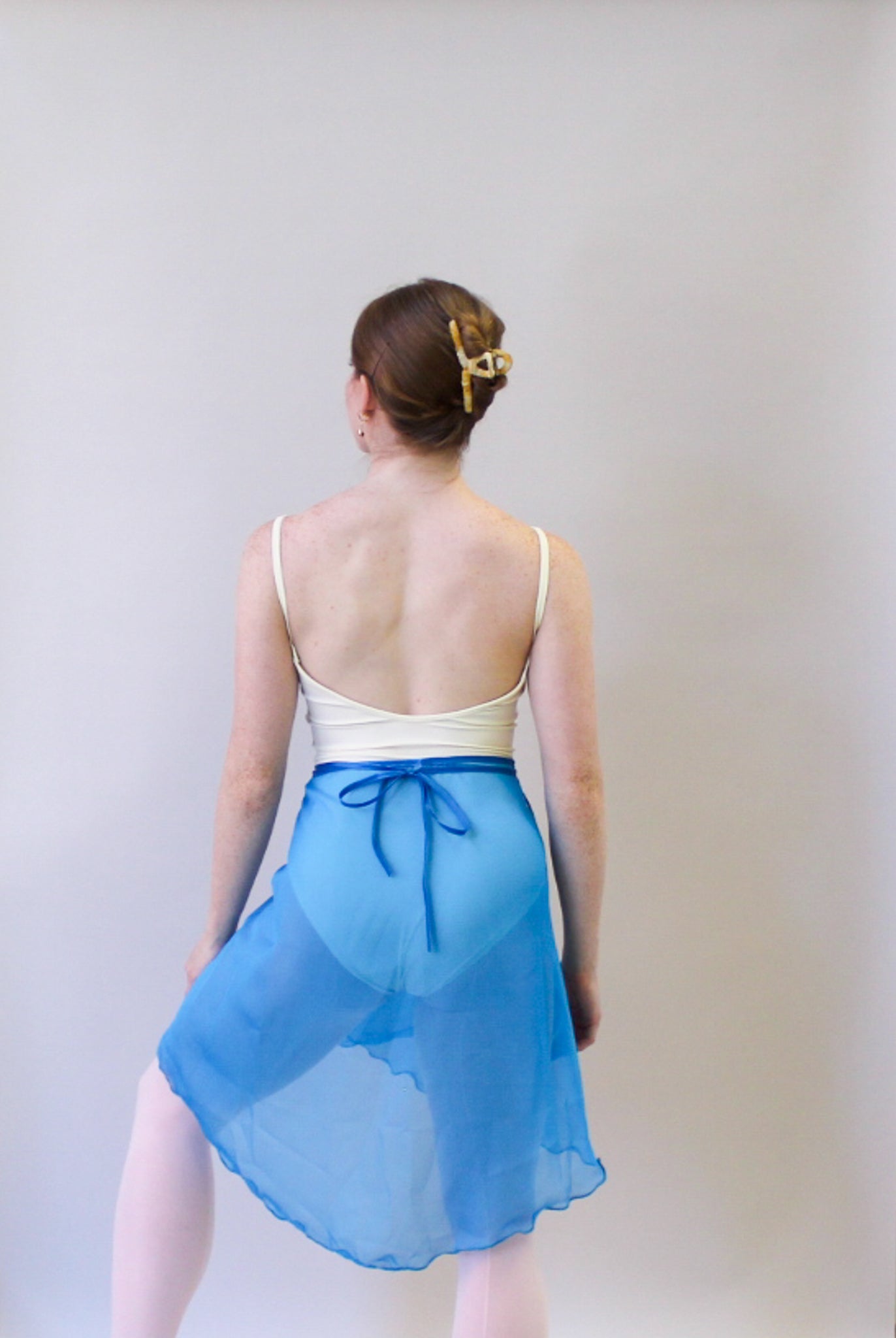 Ladies Raymonda Chiffon Ballet Skirt – Cobalt