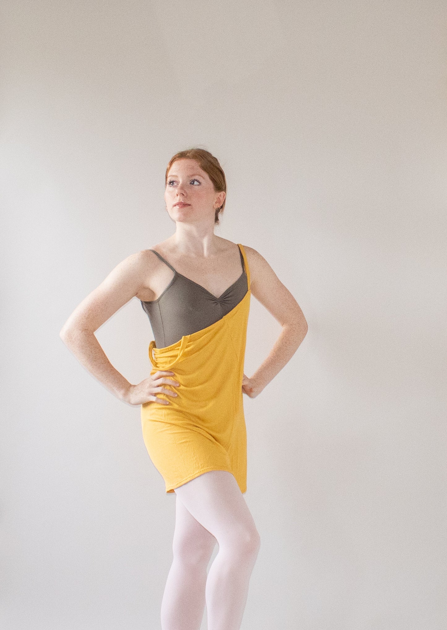 The Romper - Gold Ribbed