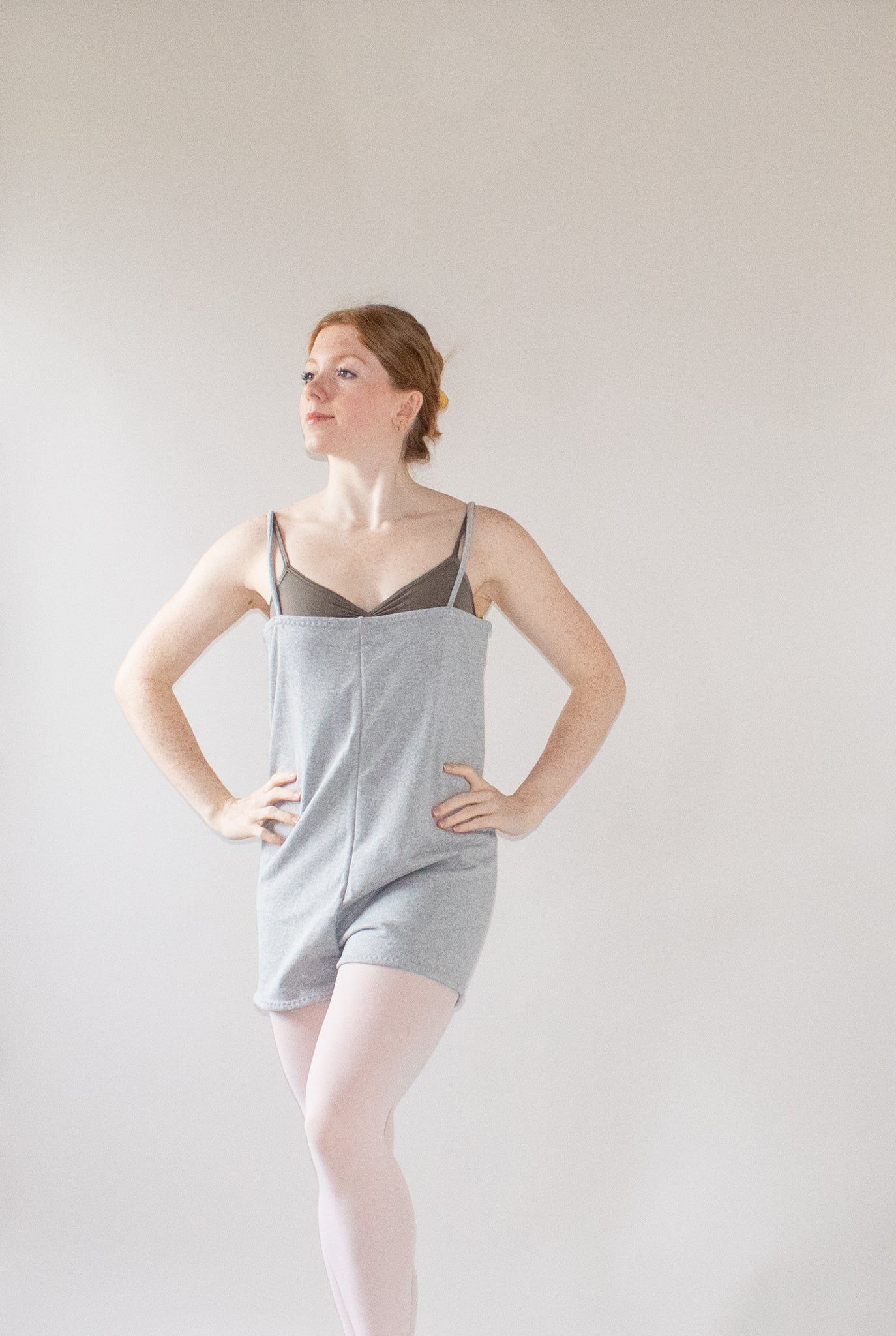The Romper - Grey
