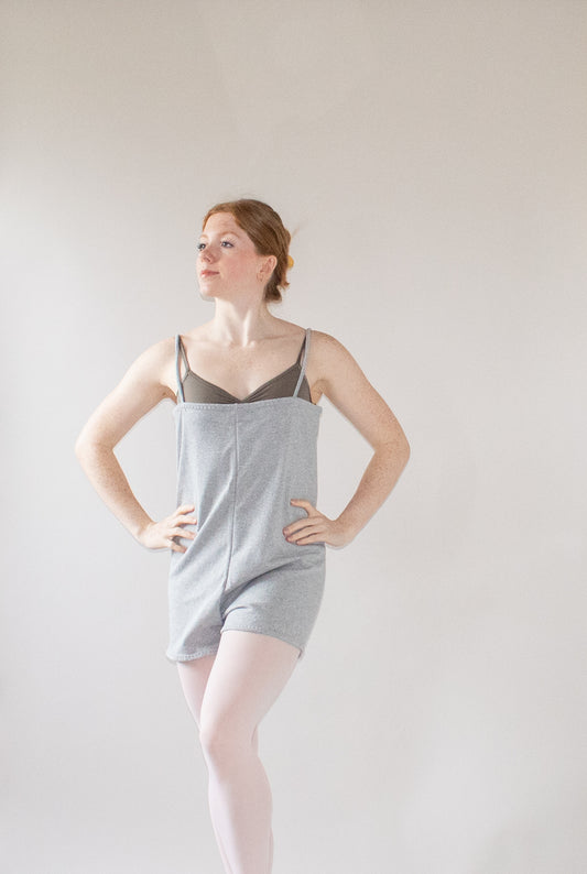 The Romper - Grey