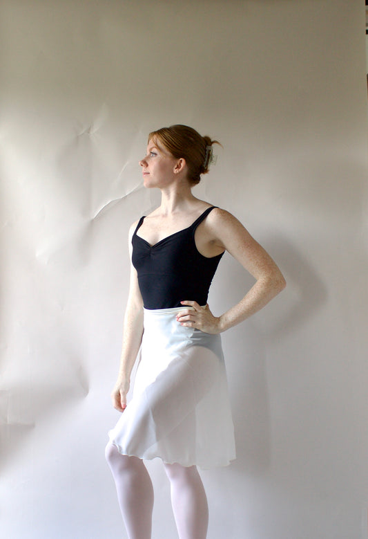 Ladies Manon Chiffon Ballet Skirt – Ivory