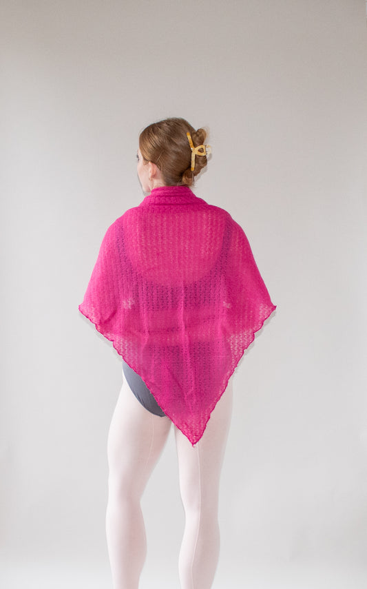 The Wrap Shawl - Long Pink