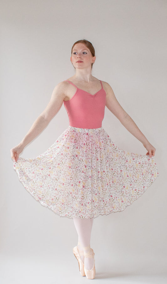 Ladies Aurora Chiffon Ballet Skirt – Meadow Floral