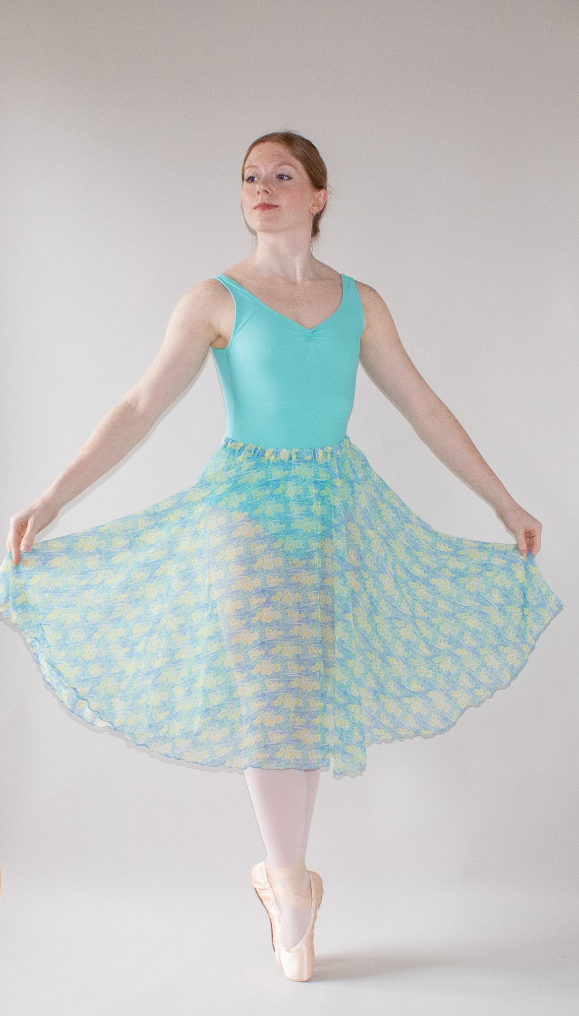 Ladies Aurora Chiffon Ballet Skirt – Primrose on Blue