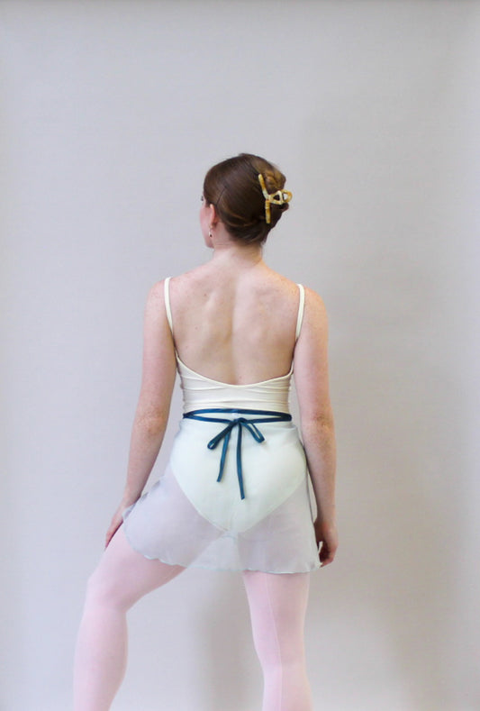 Ladies Kitri Chiffon Ballet Skirt – Seafoam