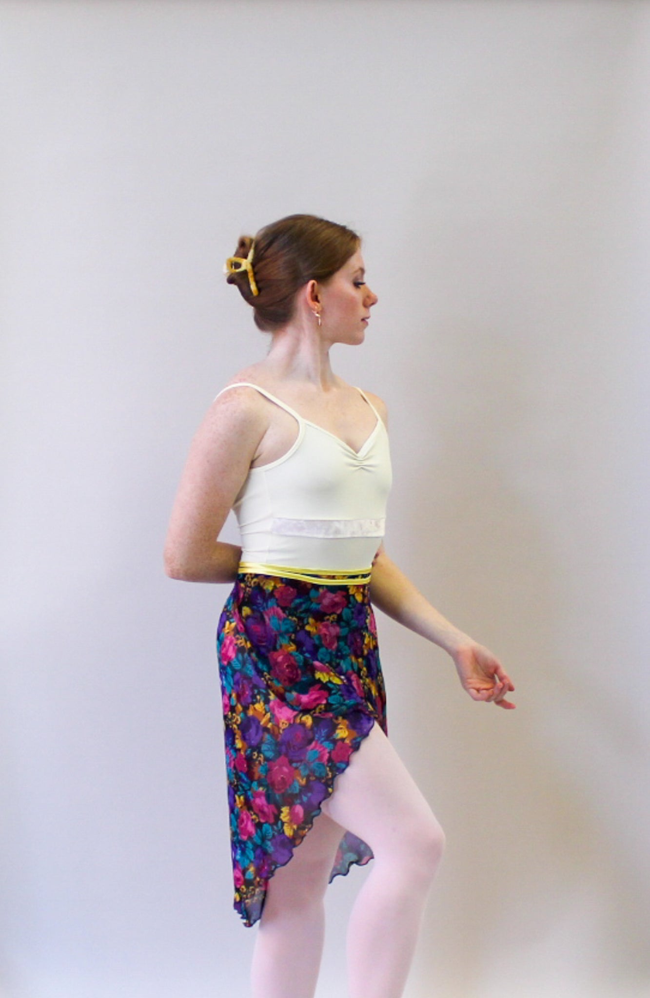 Ladies Raymonda Chiffon Ballet Skirt – Spring Bouquet