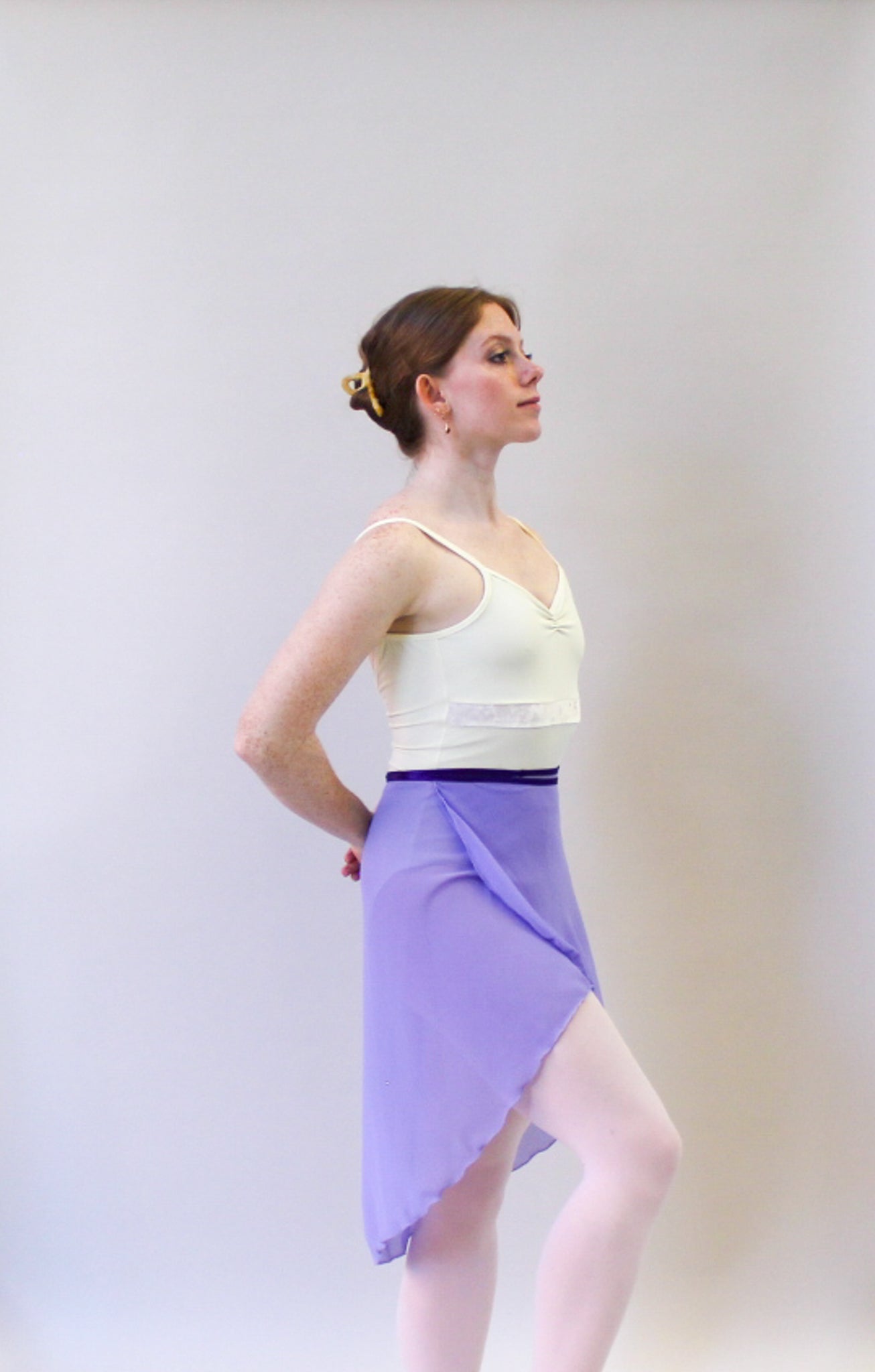 Ladies Raymonda Chiffon Ballet Skirt – Spring Lavender