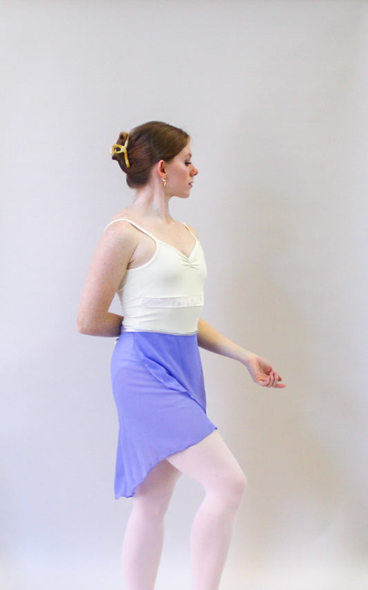 Ladies Raymonda Chiffon Ballet Skirt – Spring Lavender