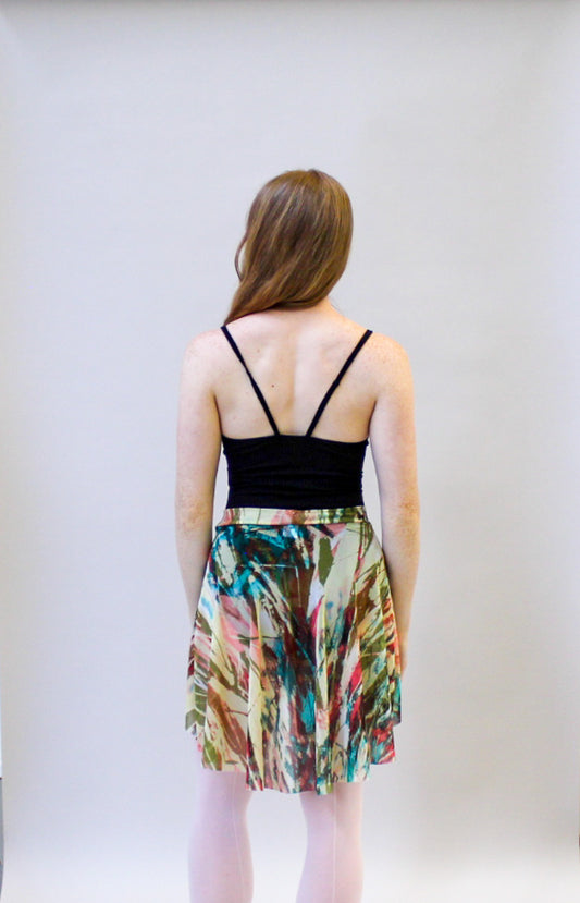 Ladies Mercedes Mesh Ballet Skirt – Abstract