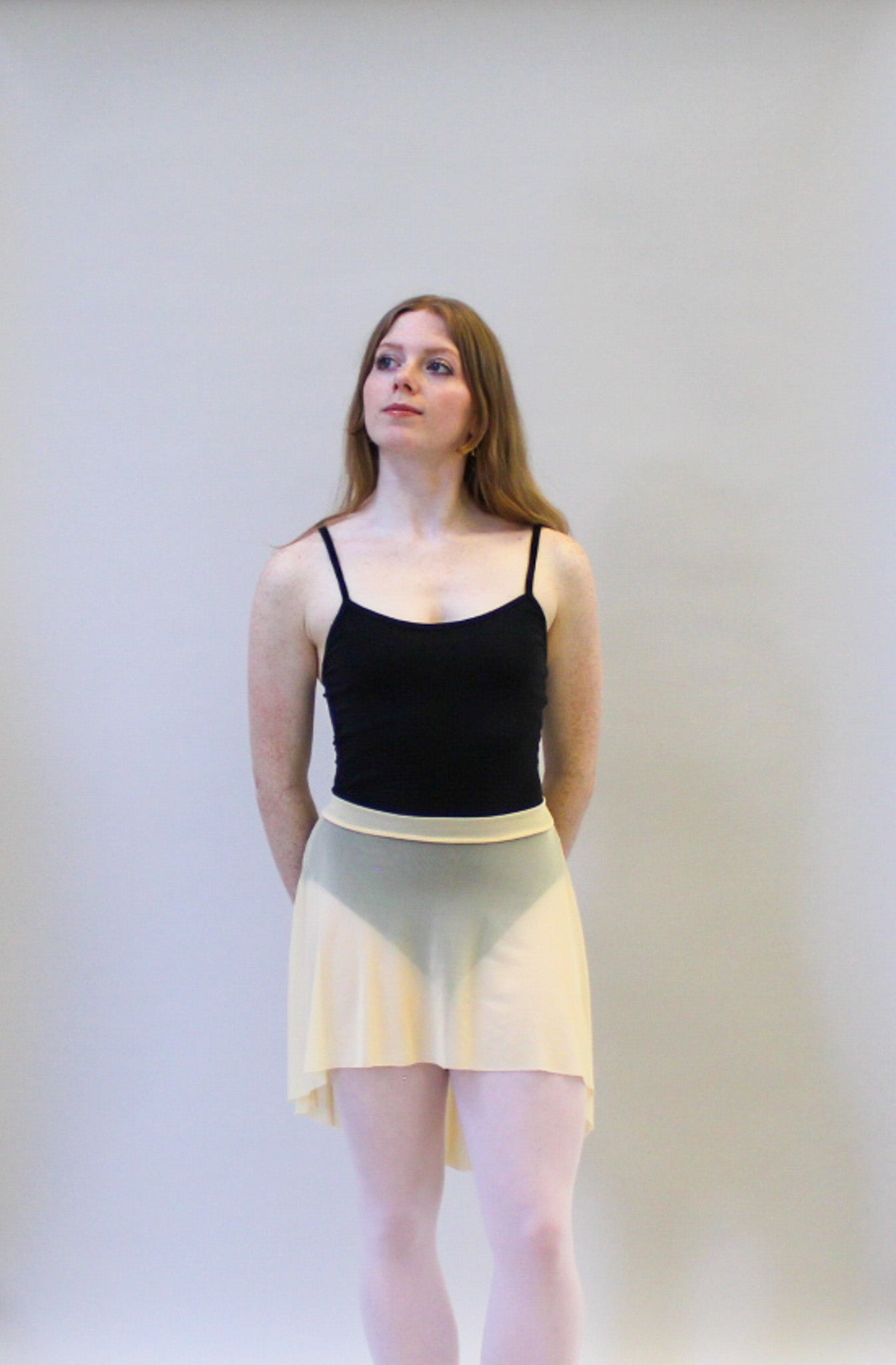 The Mercedes Skirt - Light Yellow