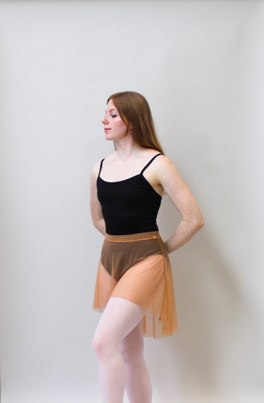 The Mercedes Skirt - Nude 4