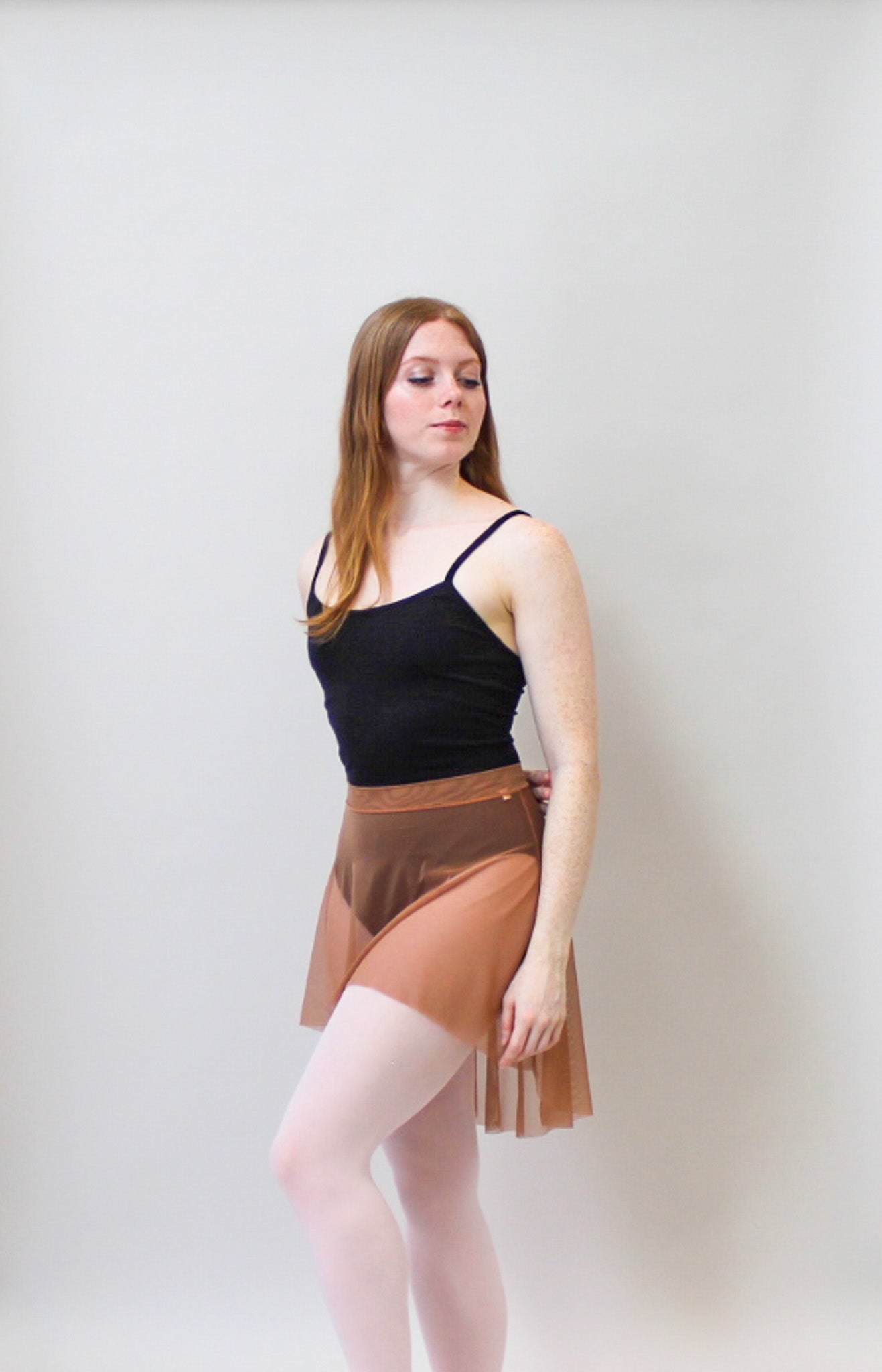 The Mercedes Skirt - Nude 5