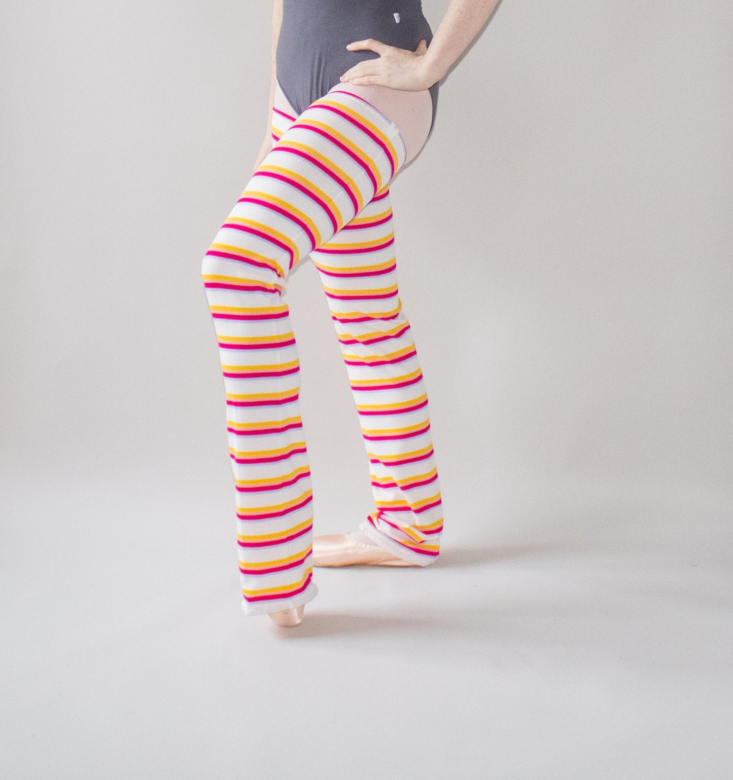 The Legwarmers - Tutti Frutti Thick Stripe