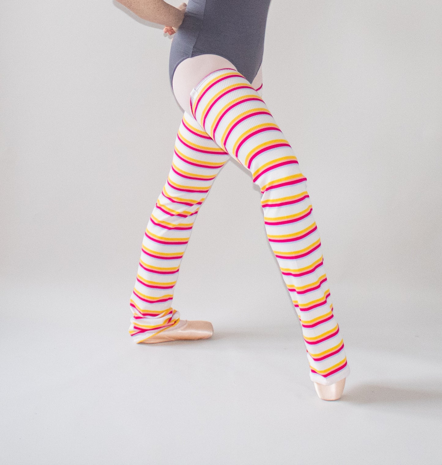 The Legwarmers - Tutti Frutti Thick Stripe